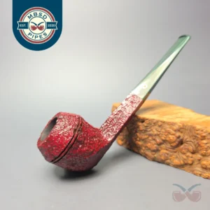 Ashton Brindle XX Sandblasted Bulldog Handmade Briar Pipe, New