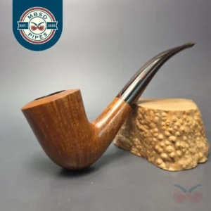 James Upshall Empire Series Executive Magnum Smooth Bent Dublin w/ Cumberland Estate Briar Pipe, Unsmoked