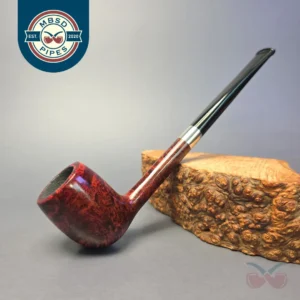 Bruno Nuttens Mini Bing B3 Smooth Billiard w/ Aluminum Briar Pipe, New