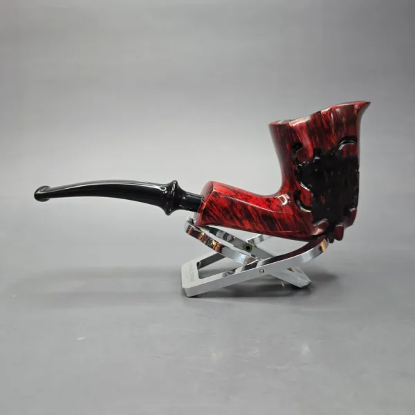 Nording Fantasy Partially Rusticated Freehand Estate Briar Pipe, Unsmoked - Image 13
