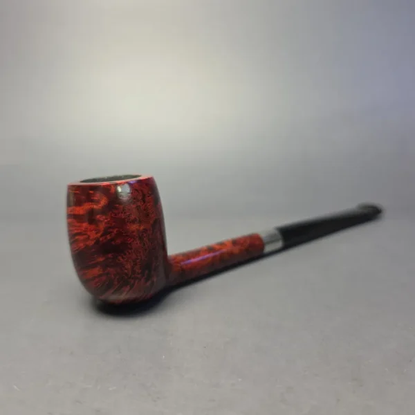Bruno Nuttens Mini Bing B3 Smooth Billiard w/ Aluminum Briar Pipe, New - Image 11