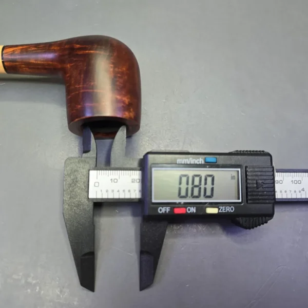 MBSD Briars by Vitale Sienna Contrast Smooth Billiard w/ Boxwood, Briar Pipe, New - Image 13