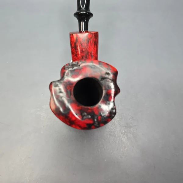 Nording Fantasy Partially Rusticated Freehand Estate Briar Pipe, Unsmoked - Image 10
