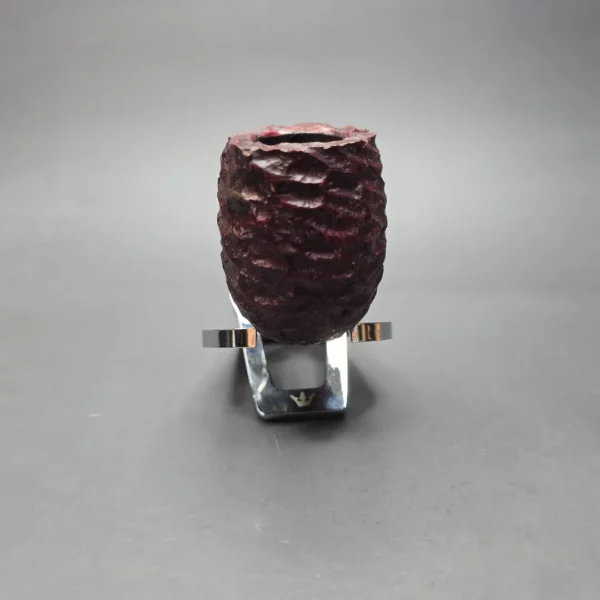 Peterson 2025 Christmas Pipe 106 Rusticated Billiard Estate Briar Pipe, Unsmoked - Image 3
