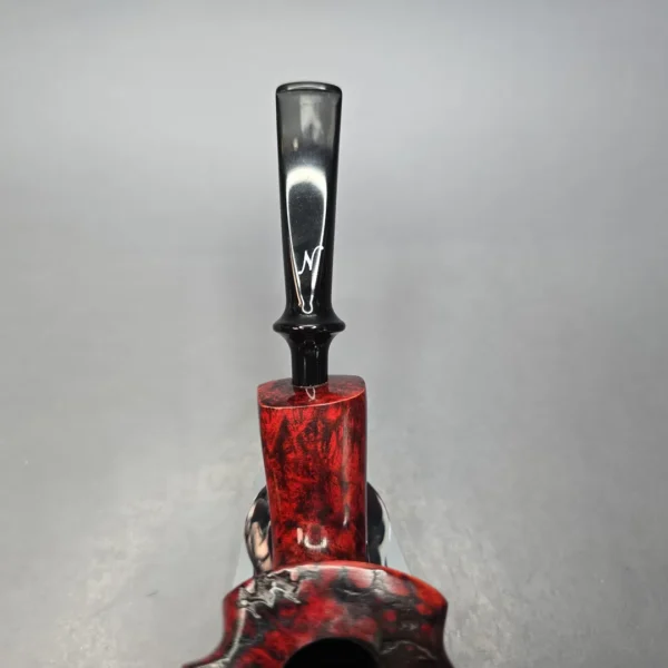 Nording Fantasy Partially Rusticated Freehand Estate Briar Pipe, Unsmoked - Image 6