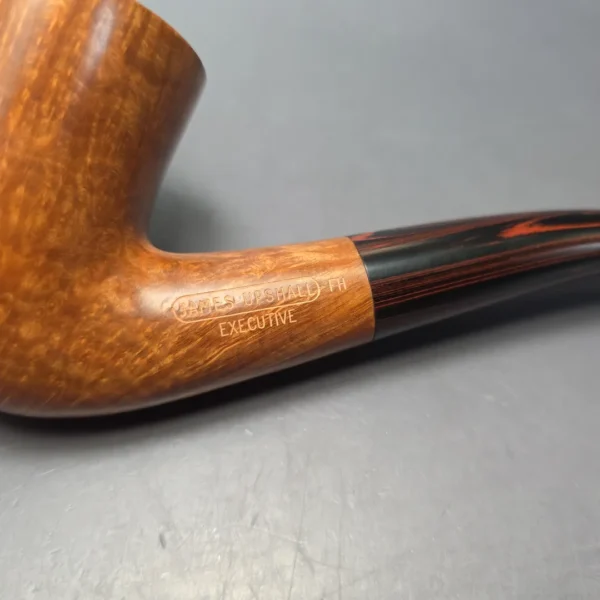 James Upshall Empire Series Executive Magnum Smooth Bent Dublin w/ Cumberland Estate Briar Pipe, Unsmoked - Image 9