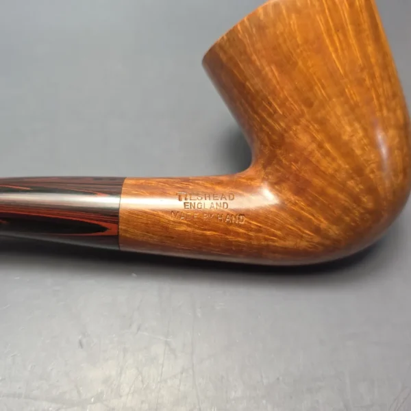 James Upshall Empire Series Executive Magnum Smooth Bent Dublin w/ Cumberland Estate Briar Pipe, Unsmoked - Image 10