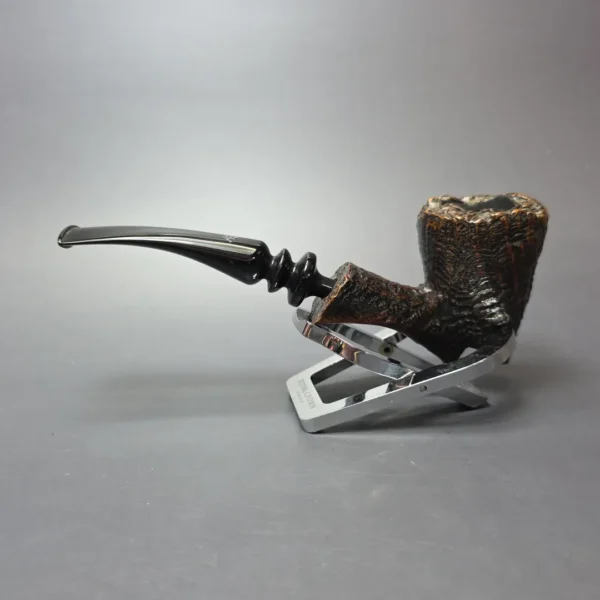 Ben Wade (Preben Holm) Danish Hand Model 100 Sandblasted Freehand Pickaxe Estate Briar Pipe, Danish Estates - Image 4