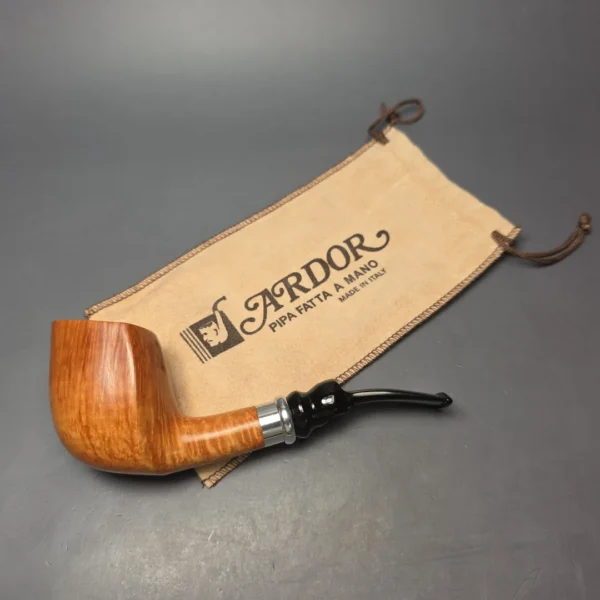 Ardor Mercurio Fantasy Smooth Sphinx w/ Silver Estate Briar Pipe, Unsmoked - Image 14