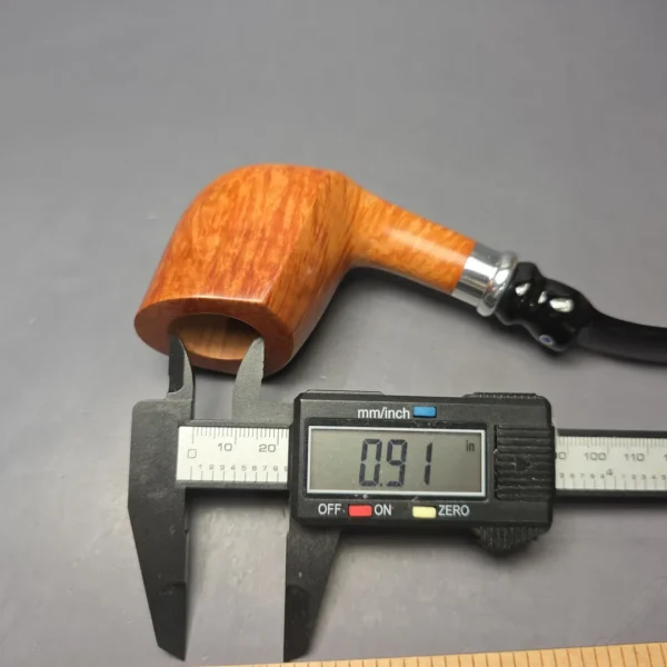 Ardor Mercurio Fantasy Smooth Sphinx w/ Silver Estate Briar Pipe, Unsmoked - Image 15