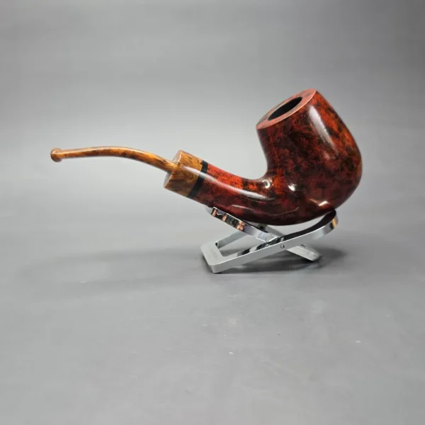 Nording Giant Classic A Smooth Bent Billiard Estate Briar Pipe, Unsmoked - Image 4