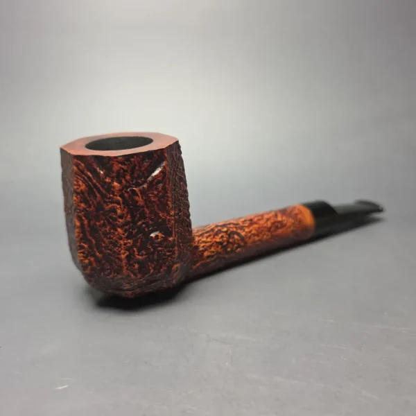 Ser Jacopo Maxima S2 Partially Sandblasted Panel Lovat Estate Briar Pipe, Unsmoked - Image 3