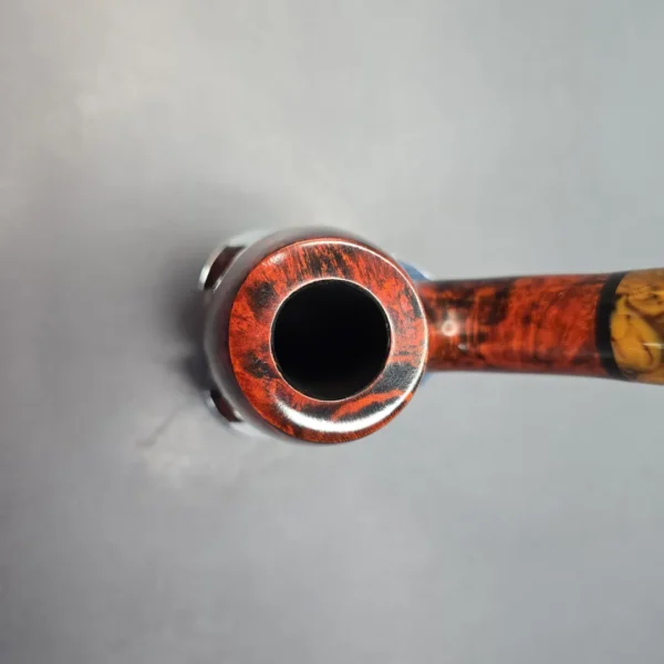Nording Giant Classic A Smooth Bent Billiard Estate Briar Pipe, Unsmoked - Image 5