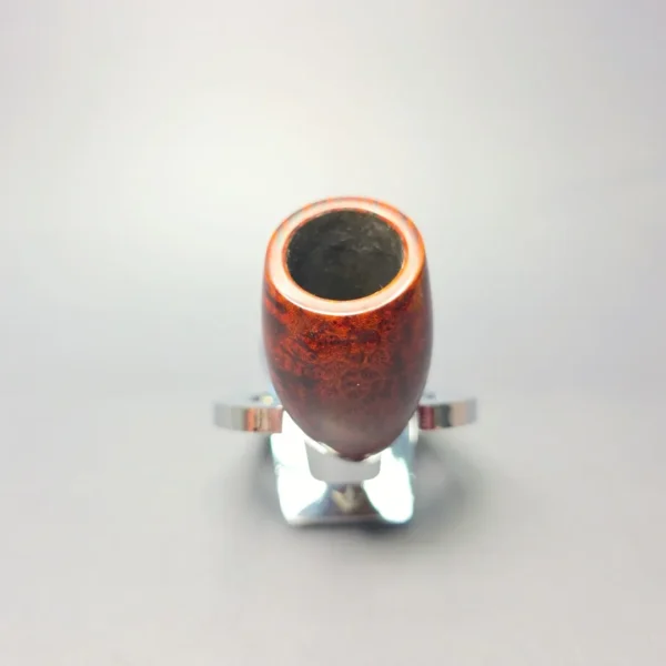 Emiliano Smooth Elf w/ Black Bamboo Handmade Briar Pipe, New - Image 3