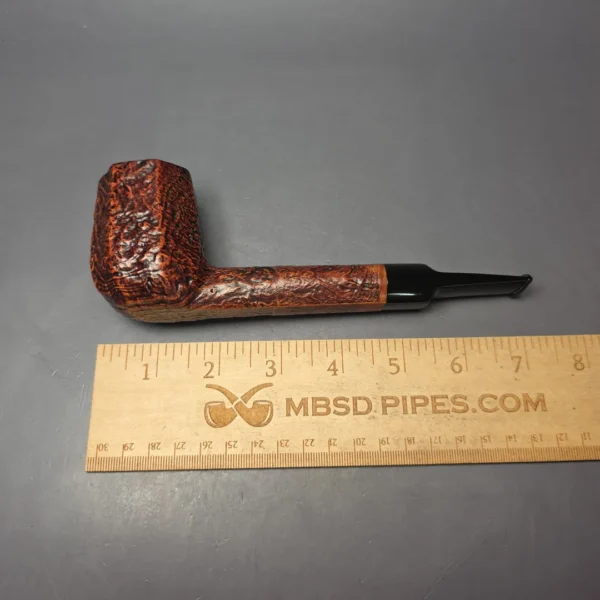 Ser Jacopo Maxima S2 Partially Sandblasted Panel Lovat Estate Briar Pipe, Unsmoked - Image 11