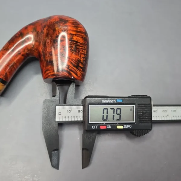 Nording Giant Classic A Smooth Bent Billiard Estate Briar Pipe, Unsmoked - Image 11