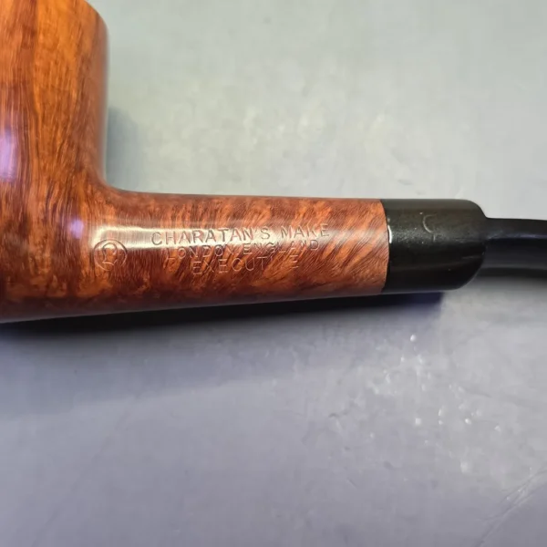 Charatan's Make Lane Era Executive Smooth Pot Estate Briar Pipe, English Estates - Image 7