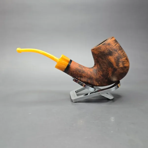 Nording Giant Classic B Smooth Bent Billiard Estate Briar Pipe, Unsmoked - Image 4