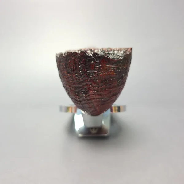 Papa Bear's Pipes by Tim Beaumont Sandblasted Fumed Dublin Handmade Briar Pipe, New - Image 3