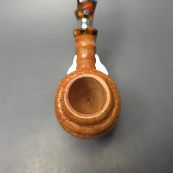 Ardor Spirale Fantasy Spiral Egg w/ Silver Estate Briar Pipe, Unsmoked - Image 6
