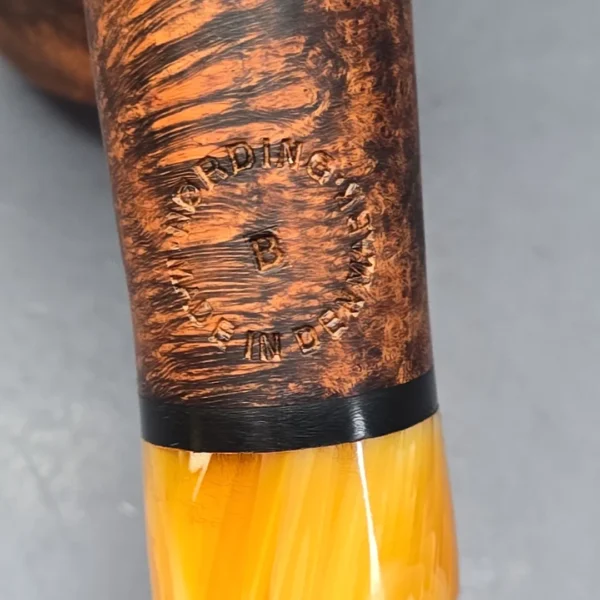 Nording Giant Classic B Smooth Bent Billiard Estate Briar Pipe, Unsmoked - Image 10