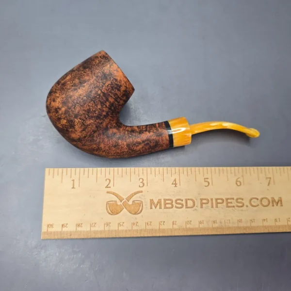 Nording Giant Classic B Smooth Bent Billiard Estate Briar Pipe, Unsmoked - Image 11
