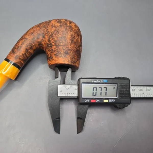 Nording Giant Classic B Smooth Bent Billiard Estate Briar Pipe, Unsmoked - Image 12