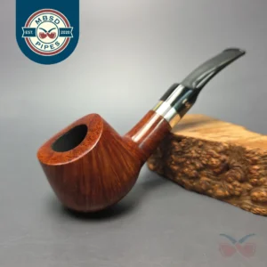 Stanwell Sterling 11 Smooth Pot w/ Silver Estate Briar Pipe, 9mm