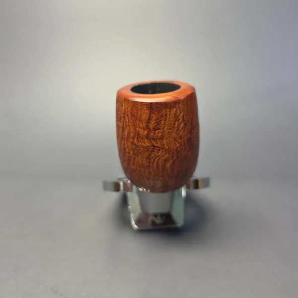 Bruno Nuttens Heritage H1 Partially Sandblasted Canadian w/ Ebonite Briar Pipe, New - Image 3