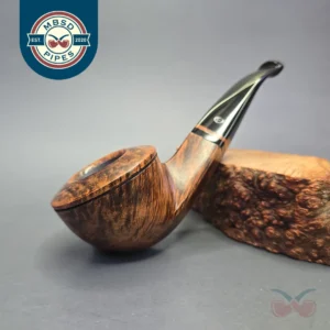 Jirsa 86 3 Star Smooth Bulldog Estate Briar Pipe, Unsmoked