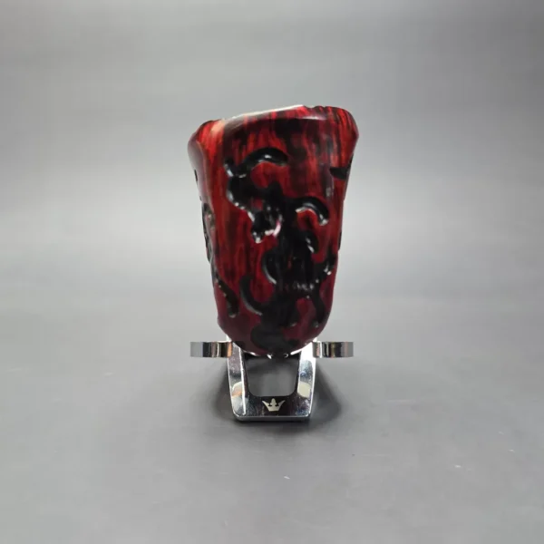Nording Fantasy Partially Rusticated Freehand Estate Briar Pipe, Unsmoked - Image 3