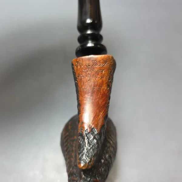 Ben Wade (Preben Holm) Danish Hand Model 100 Sandblasted Freehand Pickaxe Estate Briar Pipe, Danish Estates - Image 7