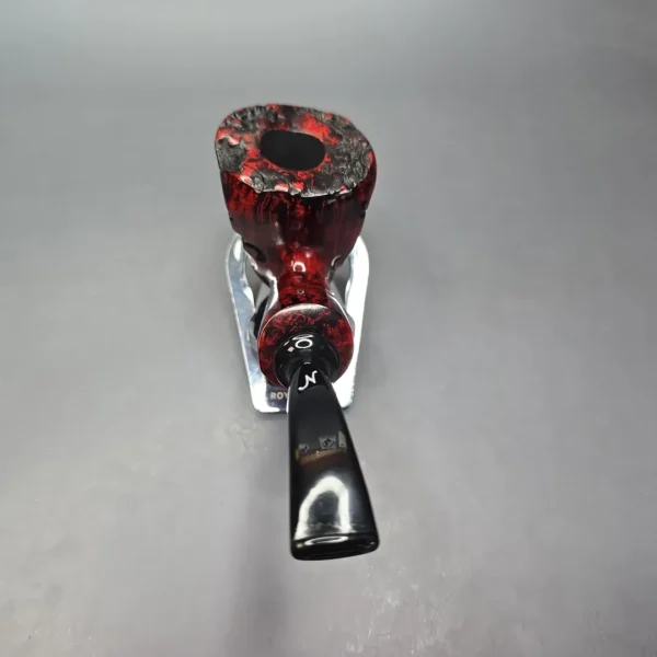 Nording Fantasy Partially Rusticated Freehand Estate Briar Pipe, Unsmoked - Image 5