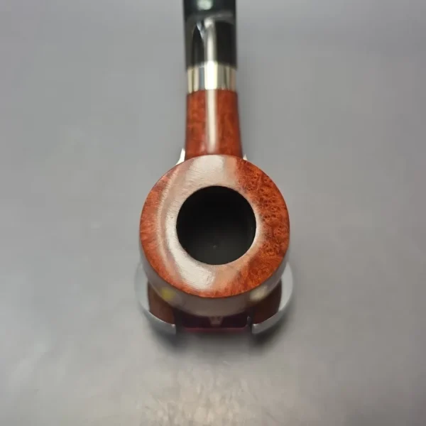 Stanwell Sterling 11 Smooth Pot w/ Silver Estate Briar Pipe, 9mm - Image 7