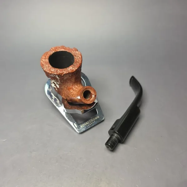 Sergio (Ascorti) Business KS Rusticated Dublin Estate Briar Pipe, Italian Estates - Image 11