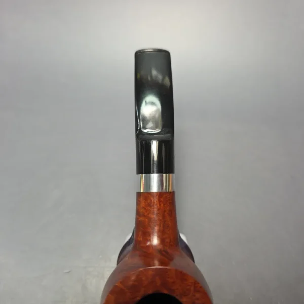 Stanwell Sterling 11 Smooth Pot w/ Silver Estate Briar Pipe, 9mm - Image 8