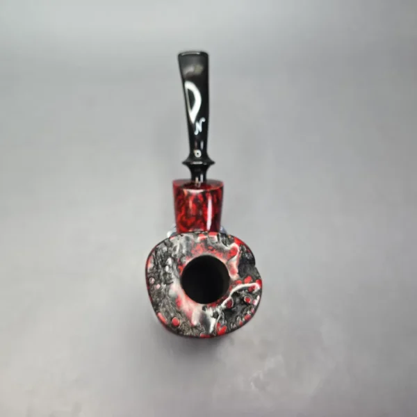 Nording Fantasy Partially Rusticated Freehand Estate Briar Pipe, Unsmoked - Image 8