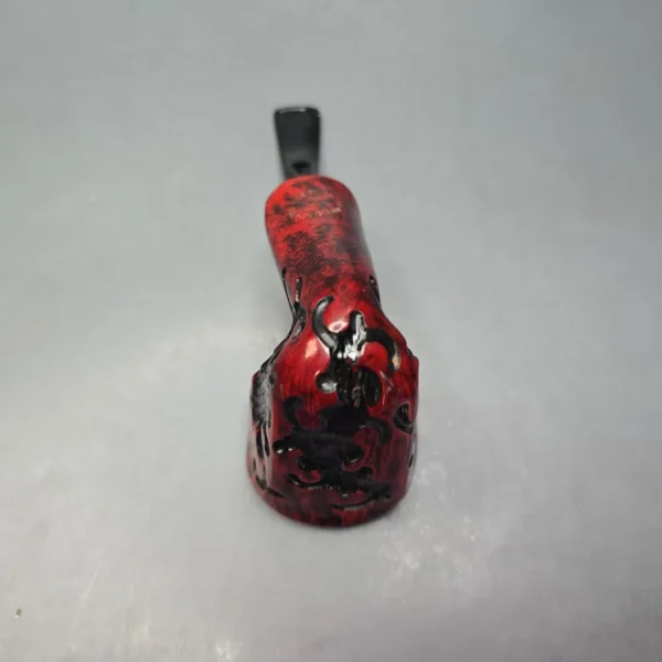 Nording Fantasy Partially Rusticated Freehand Estate Briar Pipe, Unsmoked - Image 9