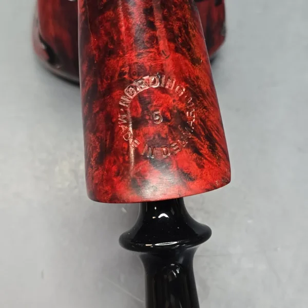 Nording Fantasy Partially Rusticated Freehand Estate Briar Pipe, Unsmoked - Image 10