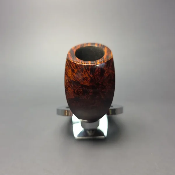 Emiliano Smooth Elf Sphinx w/ Bamboo & Fossilized Whale Spine Handmade Briar Pipe, New - Image 3