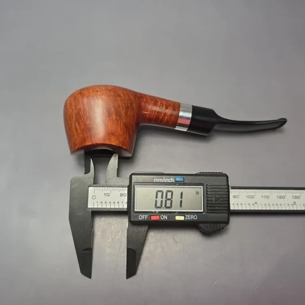 Stanwell Sterling 11 Smooth Pot w/ Silver Estate Briar Pipe, 9mm - Image 11