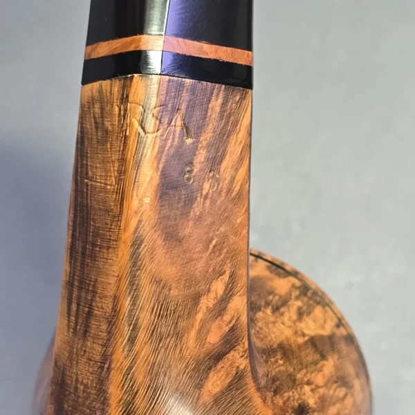 Jirsa 86 3 Star Smooth Bulldog Estate Briar Pipe, Unsmoked - Image 8