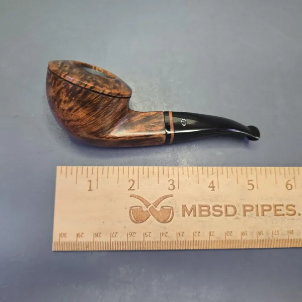 Jirsa 86 3 Star Smooth Bulldog Estate Briar Pipe, Unsmoked - Image 9