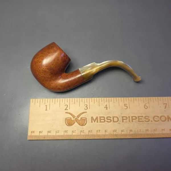 Savinelli Oscar Lucite 614 Smooth Oom Paul Estate Briar Pipe, Italian Estates - Image 9