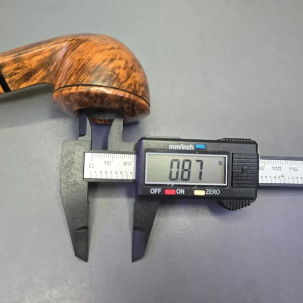 Jirsa 86 3 Star Smooth Bulldog Estate Briar Pipe, Unsmoked - Image 10