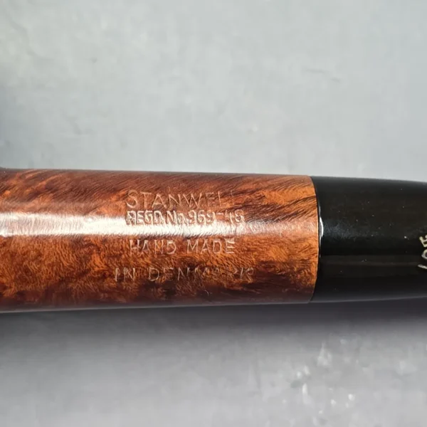 Stanwell (c.1960s) Reg Era Hand Made 83R Smooth Pot Estate Briar Pipe, Danish Estates - Image 10