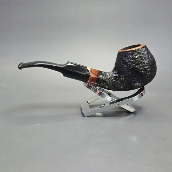 Nording Partially Rusticated Apple Estate Briar Pipe, Unsmoked - Image 4