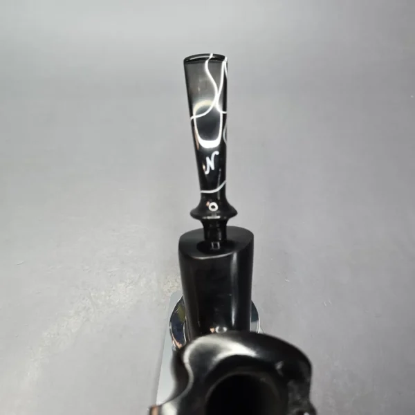 Nording Black Smooth Freehand Estate Briar Pipe, Unsmoked - Image 7
