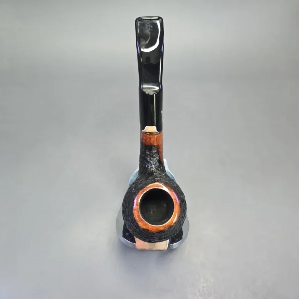 Nording Partially Rusticated Apple Estate Briar Pipe, Unsmoked - Image 8