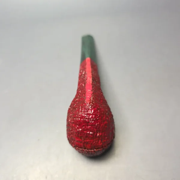 Ashton Brindle XX Sandblasted Bulldog Handmade Briar Pipe, New - Image 7